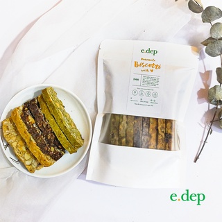 Bánh biscotti 250g ăn kiêng, không đường tinh luyện, Eat Clean