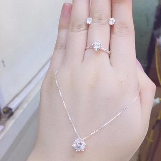 🔥🔥SALE⚡️⚡️ Bộ trang sức đá tròn nhỏ