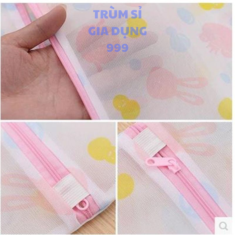 SET 5 túi lưới giặt đồ trong máy giặt chóng hư đồ, túi giặt đồ máy giặt, túi lưới giặt quần áo tiện lợi