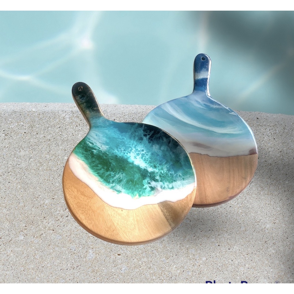 Thớt gỗ Epoxy Resin / Thớt Trang Trí  / Chụp Ảnh decor