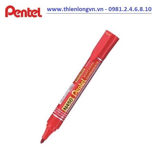 Bút lông dầu không xóa được Pentel – N450 thiết kế xoay thay được mực