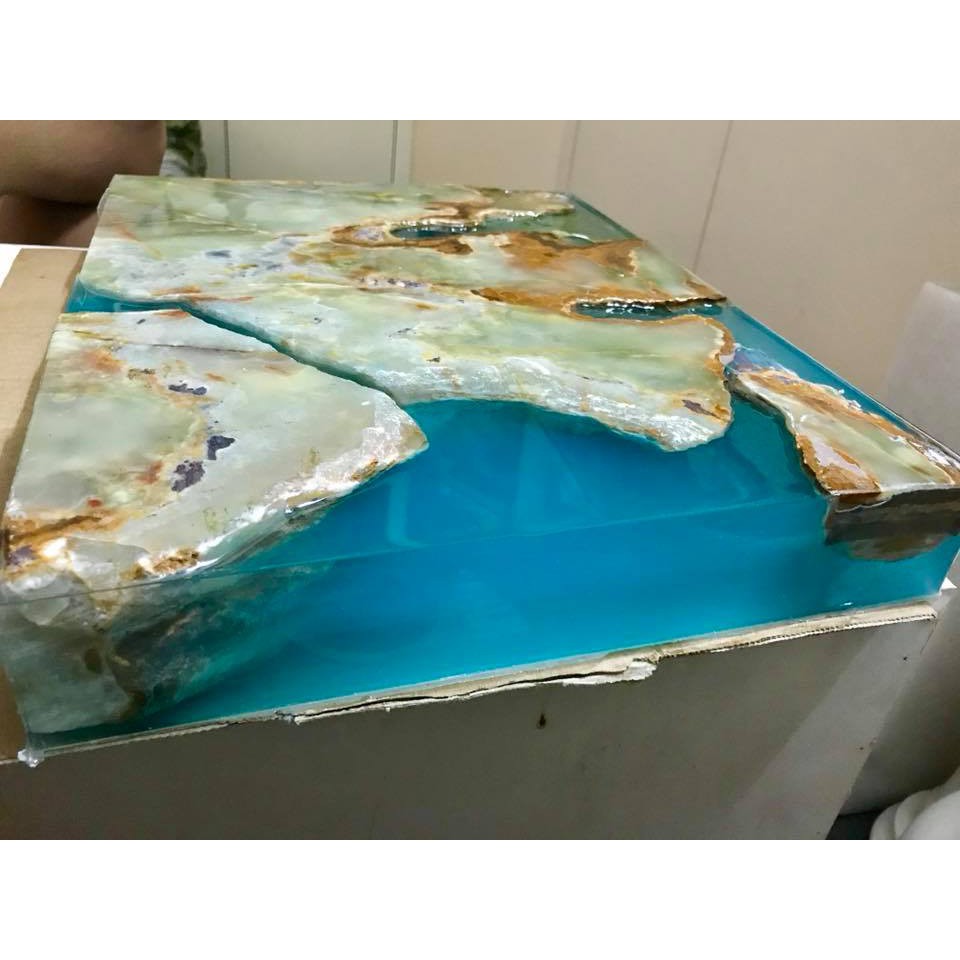 Keo AB Đổ Nhựa ,Phủ Sàn ,Phủ Tranh Vẽ 3D Đổ Bàn Gỗ Epoxy Resin