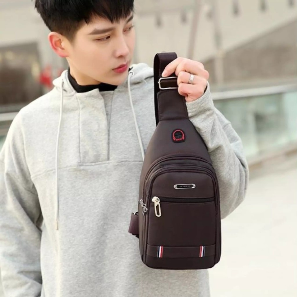 Túi Đeo Chéo Nam Unisex Phong Cách Hàn Quốc,Tiện Dụng, Chống nước, Chống bám bụi mẫu hót năm 2021 V8 | BigBuy360 - bigbuy360.vn