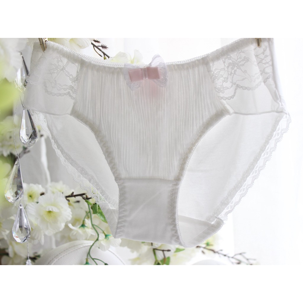 Quần Lót Nữ Cotton Phối Voan Xuất Đông Âu  Hàng Loại Đẹp.