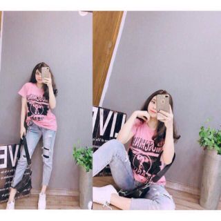 Áo form rộng siêu hot moschino