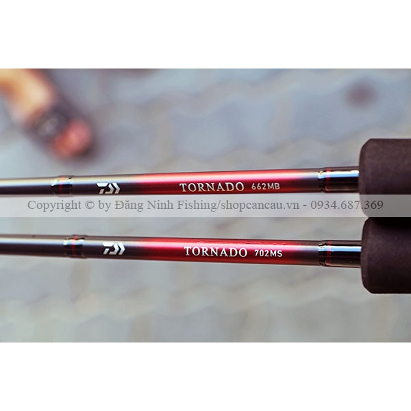 Cần lure Daiwa Tornado - hàng chính hãng Made in Việt Nam