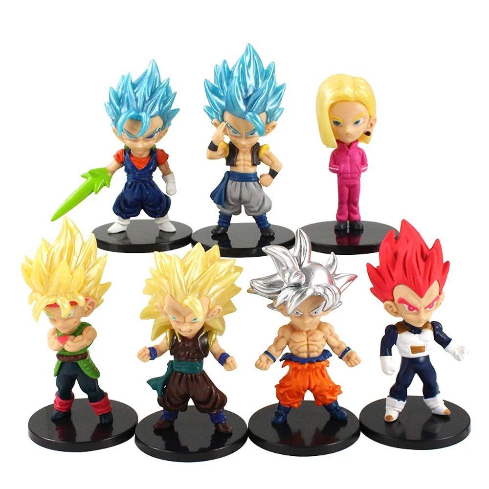 JARRED Mô Hình Nhân Vật Phim Hoạt Hình Dragon Ball Bằng PVC