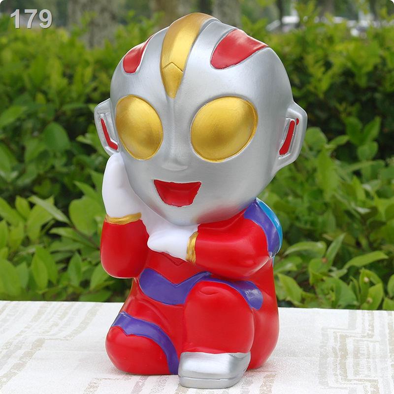 [Mới nhất ]Con heo đất siêu nhân Ultraman lớn Vinyl chống rơi Ngày thiếu nhi Quà tặng sáng tạo và thiết thực