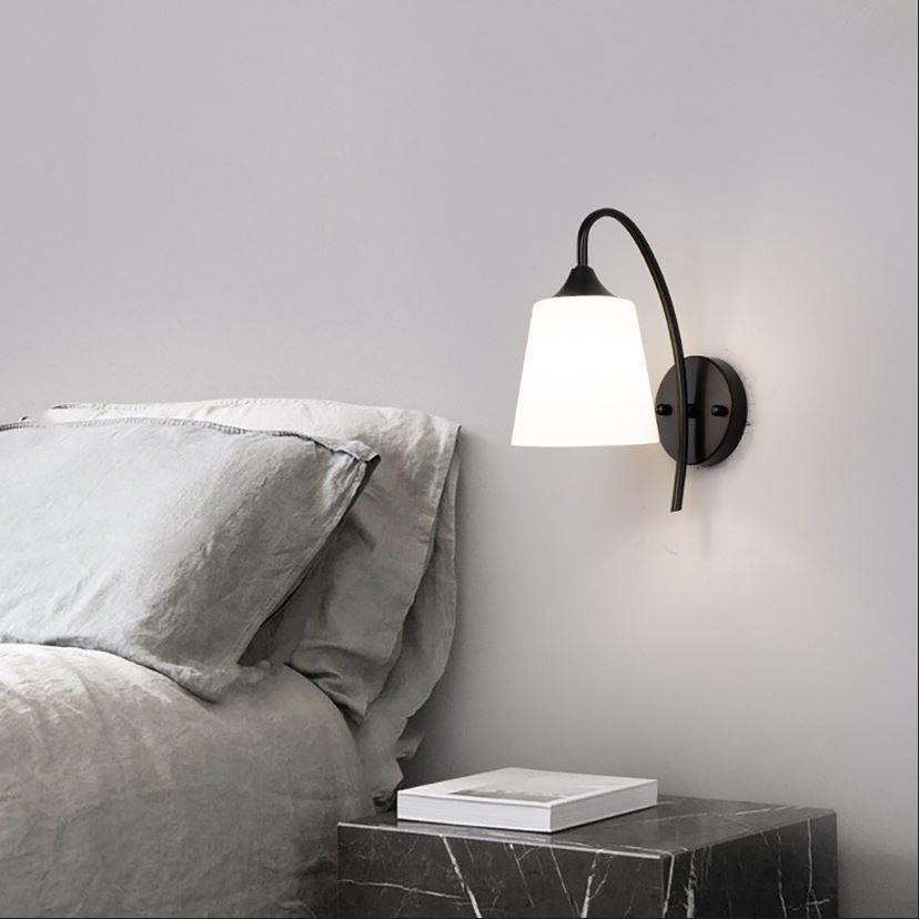 Đèn gắn tường MONSKY GOBA trang trí phòng ngủ, cầu thang siêu đẹp - Kèm bóng LED