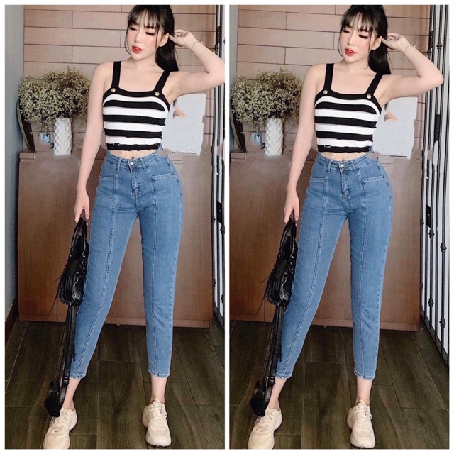 quần jeans lưng cao bigsize 55kg-90kg