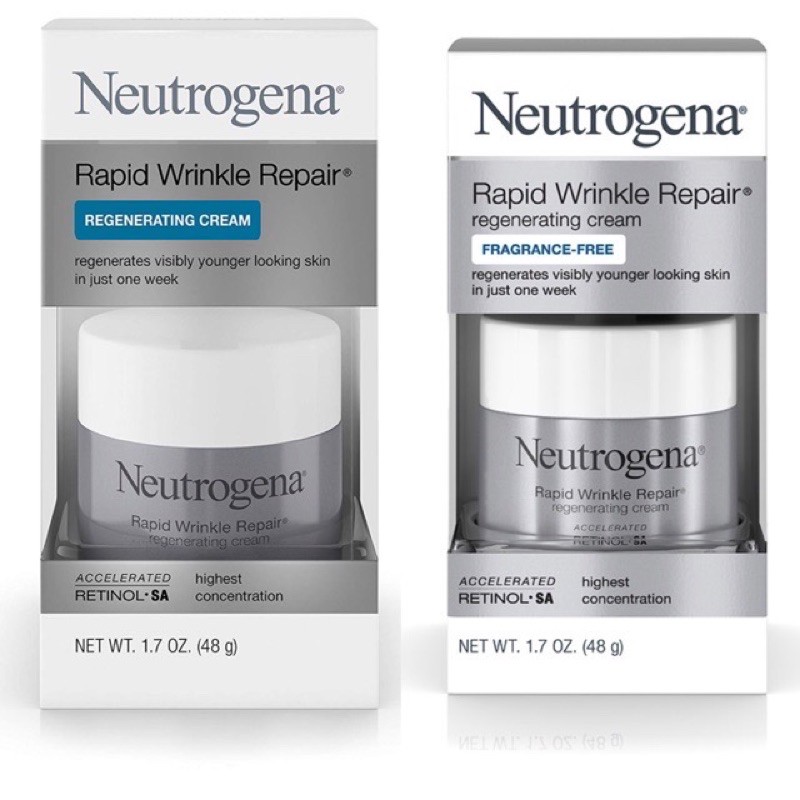 kem Chống nhăn Neutrogena Rapid Wrinkle Repair Regenerating Cream