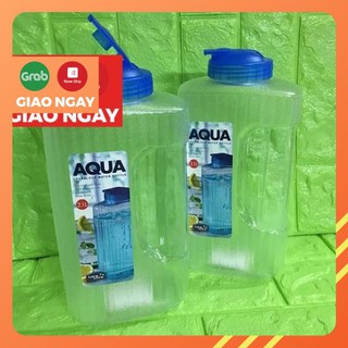 (Grab/Now) Combo 2 Bình Đựng Nước Lock Lock 2,1L