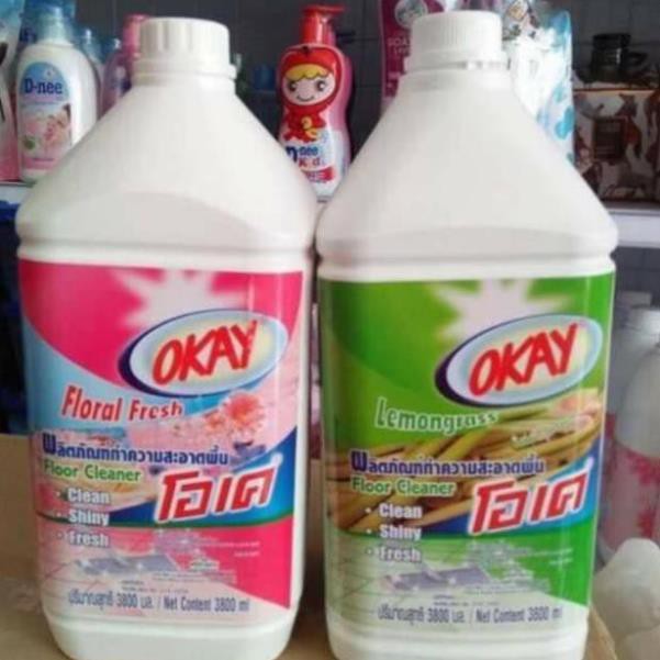 NƯỚC LAU SÀN NHÀ OKAY 3800ML THÁI LAN