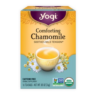 Trà hoa cúc chamomile hữu cơ Yogi Hộp 16 túi lọc