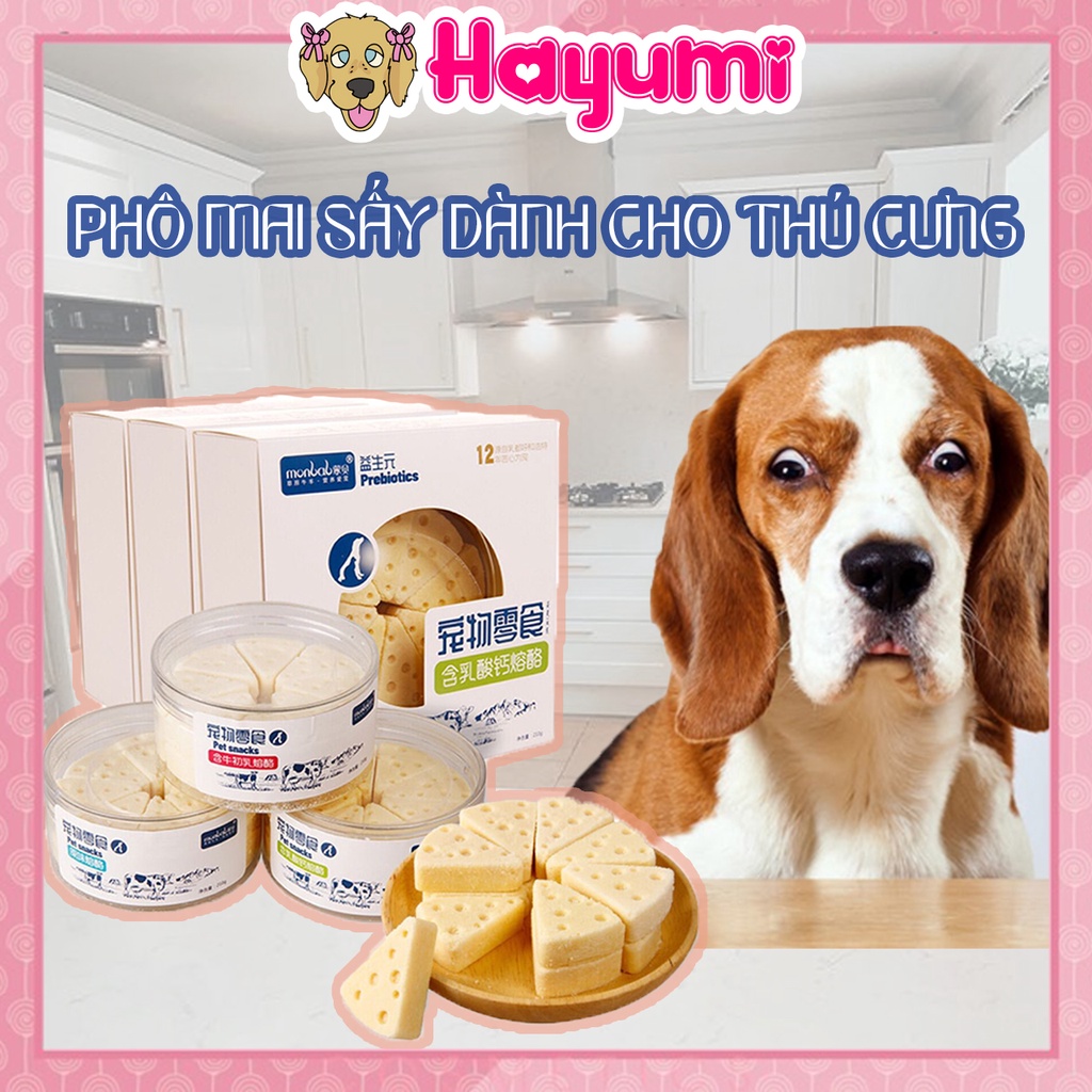 PHÔ MAI SẤY MONBAB DÀNH CHO CHÓ MÈO - HAYUMI