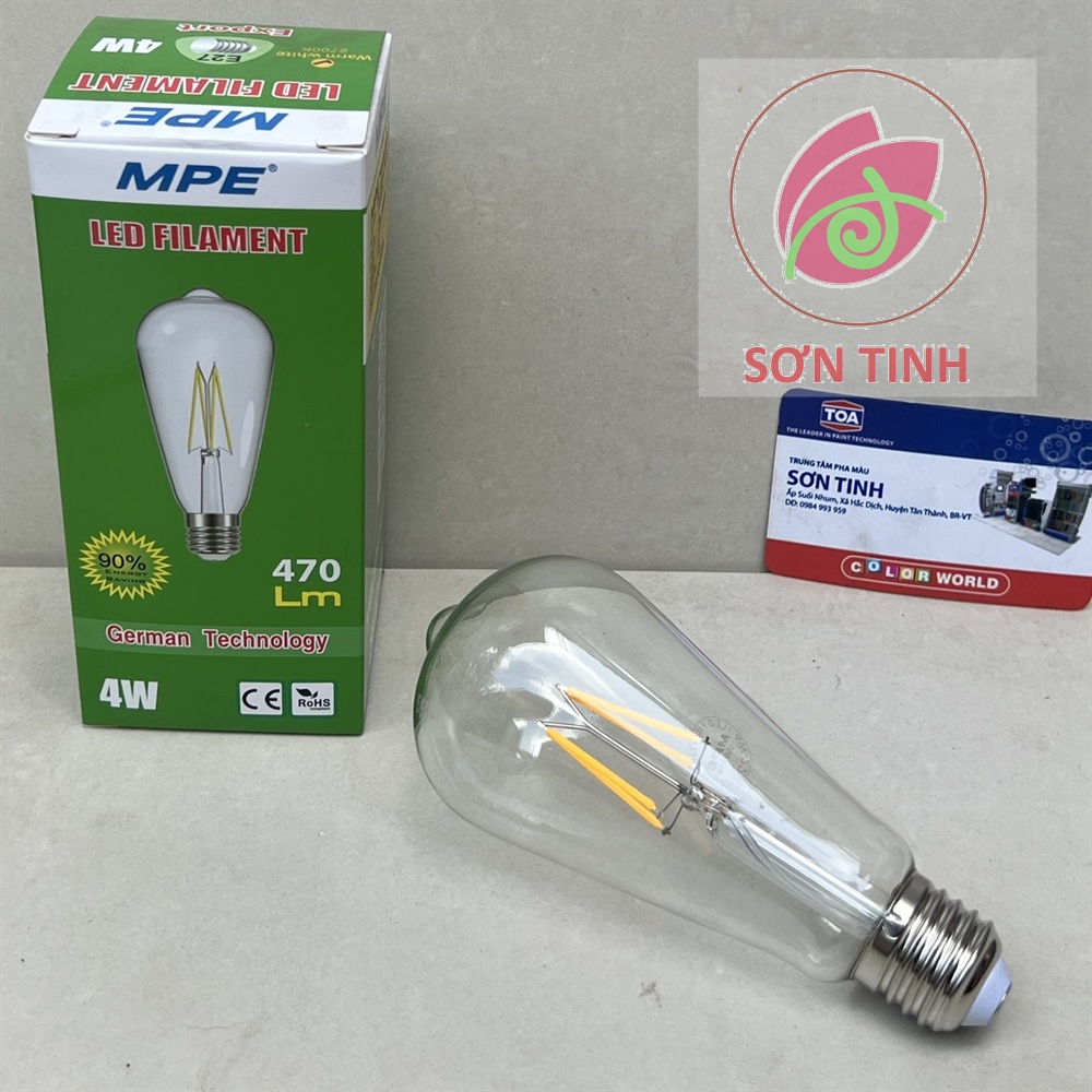 Bóng đèn led bulb dây tóc MPE
