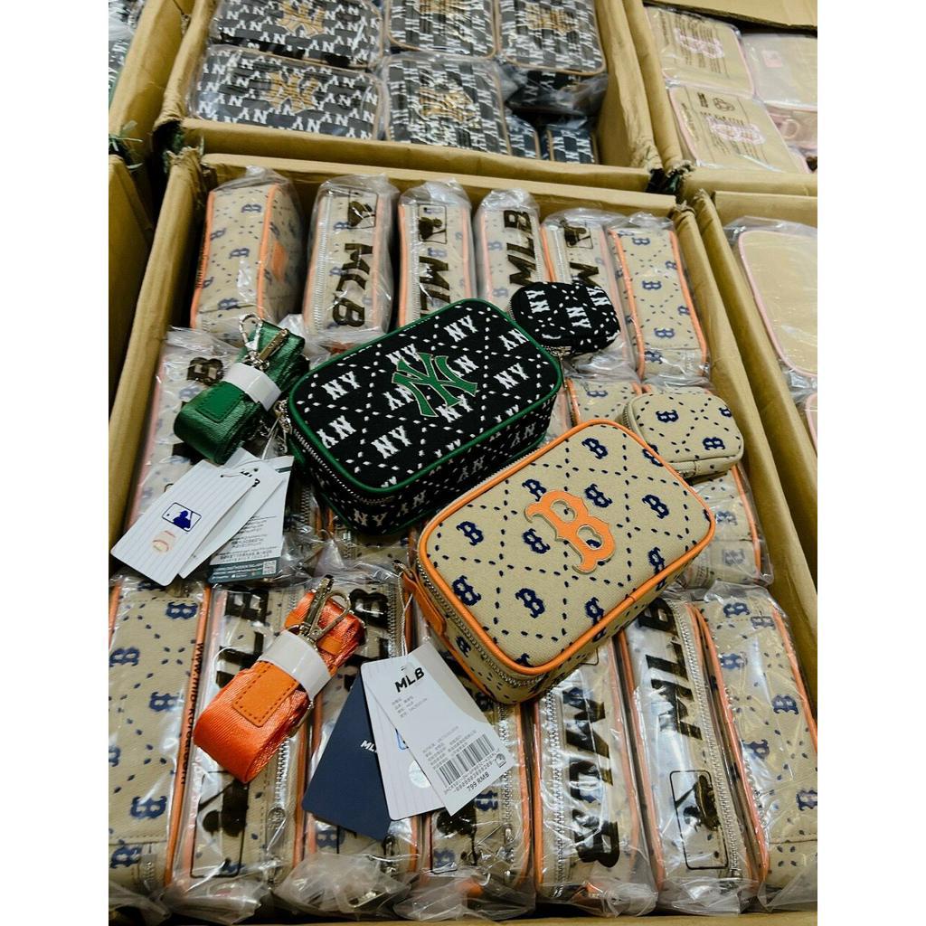 Túi đeo chéo nữ nam MLB chất liệu vải cao cấp túi đeo chéo size 19cm phong cách cá tính MTA399