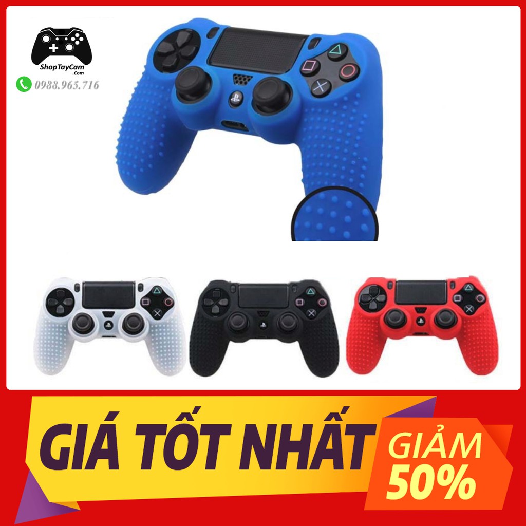 Bao Silicon Tay cầm Chơi Game Sony Dualshock 4 PS4 + Bọc Cần Tối Ưu Chất Lượng CỰC ĐẸP | TOP BÁN CHẠY