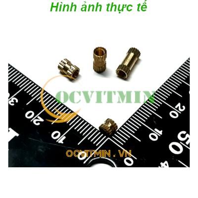 3TD# - Đai Ốc Đồng M3 Tán Đồng Ecu Cấy