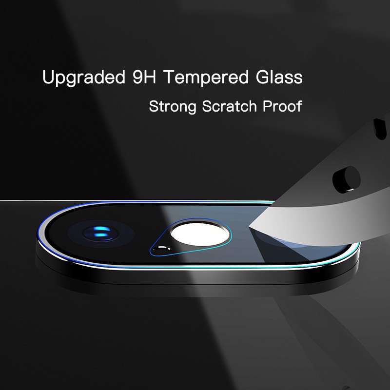 Kính cường lực 5 lớp chống trầy Camera Baseus Sapphire Lens Glass Film cho 7/8, 7+/8+,XR/ XS/ XS Max