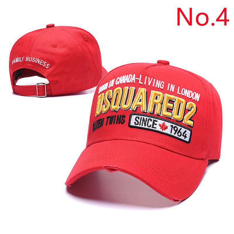 46 style Dsquared2 cap men and women Baseball elastic adjustable outdoor sports hat 6ioQ