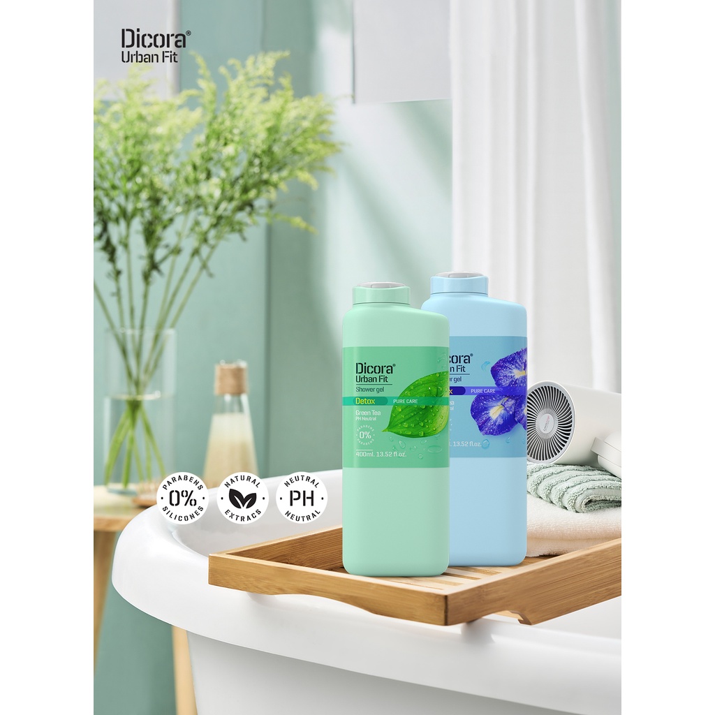 Sữa tắm dưỡng da Dicora Urban Fit Shower Gel - 400ml [NHẬP KHẨU CHÍNH HÃNG 100%]