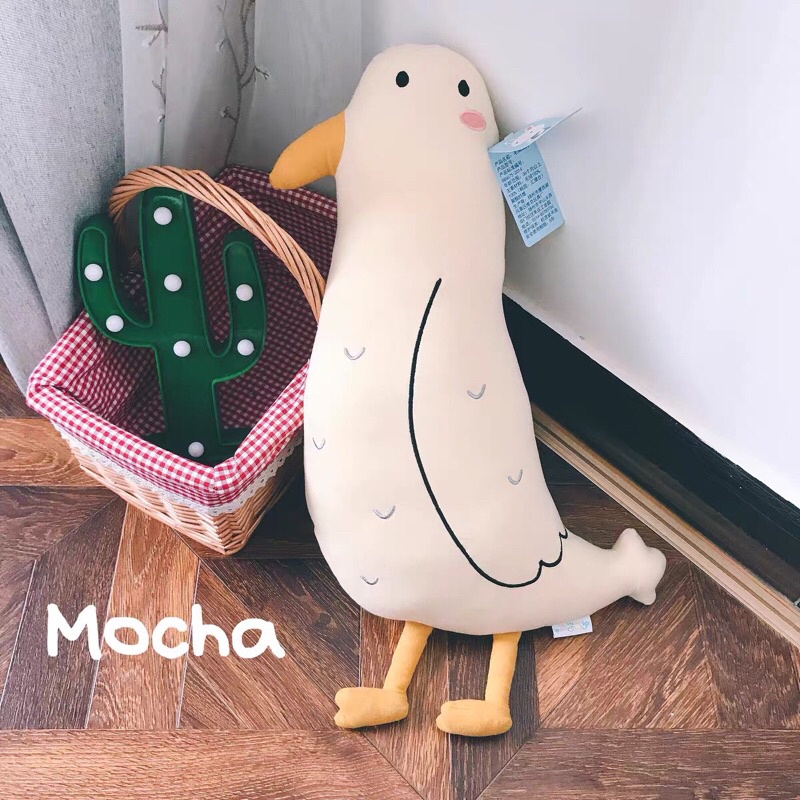 Gấu bông thú nhồi bông hình gấu và vịt chất nhung mềm