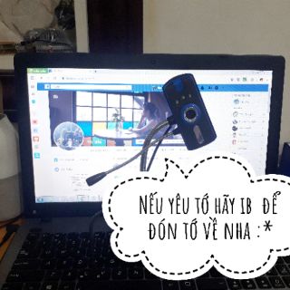 Webcam có Mic cho bé học Online