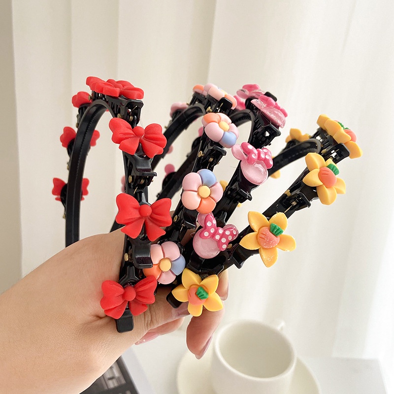 Băng đô trẻ em Kẹp tóc phụ kiện phong cách Hàn Quốc Băng đô hoạt hình dễ thương