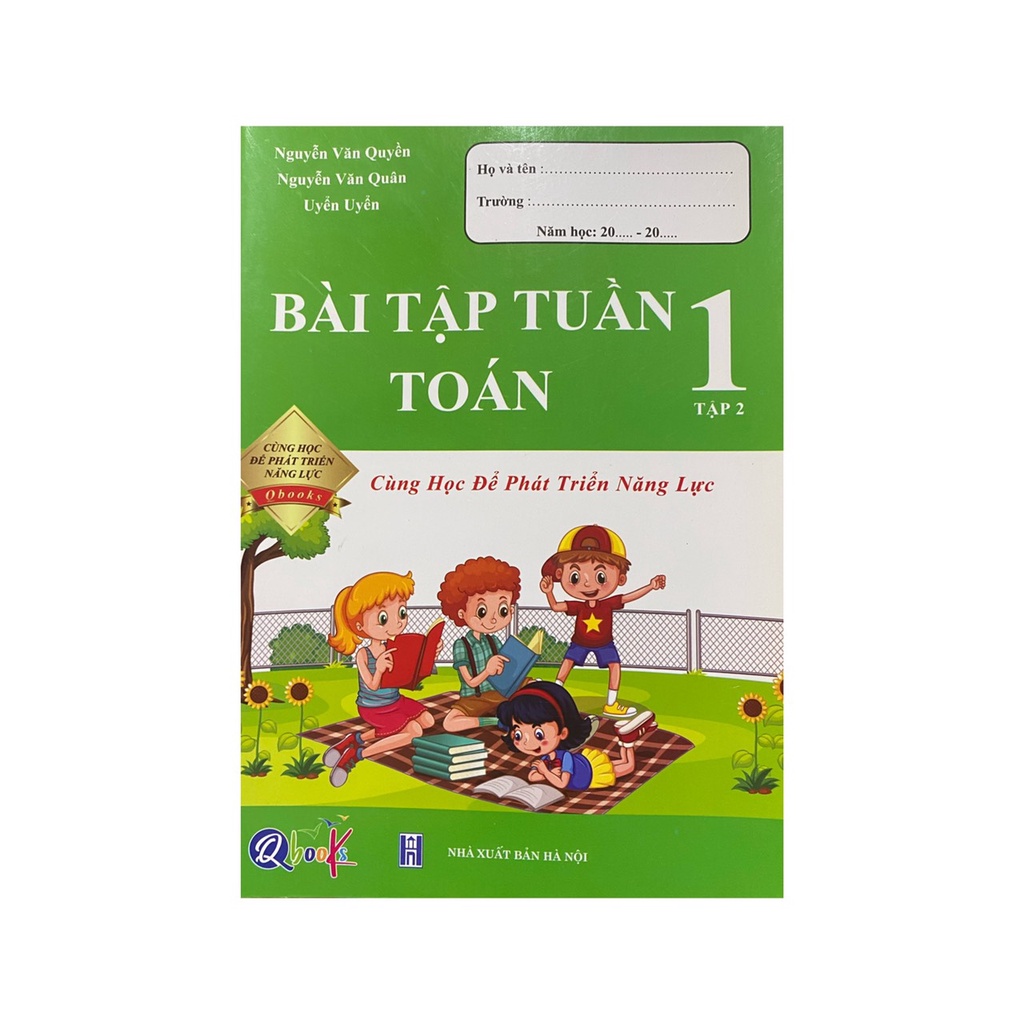 Sách - Bài tập tuần toán 1 tập 2 ( Cùng học để phát triển năng lực )