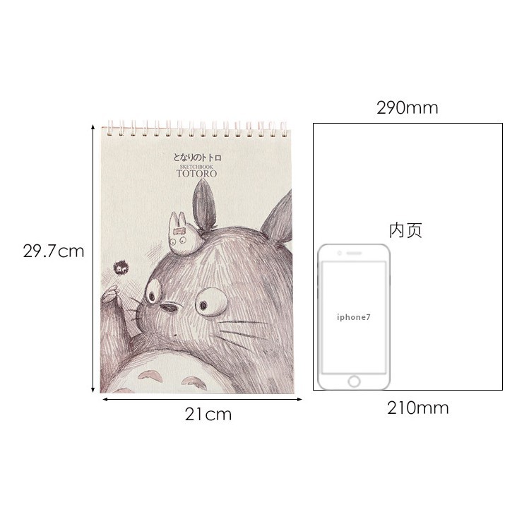 Giấy vẽ, sổ vẽ  Sketchbook 160gsm 50 tờ - họa cụ Anamama  - GHI CHÚ SÁNG TẠO BẰNG HÌNH ẢNH