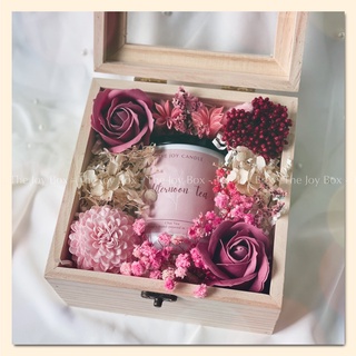Quà tặng nến thơm cho nữ | Blooming Field | Nến thơm, hoa sáp vĩnh cửu...