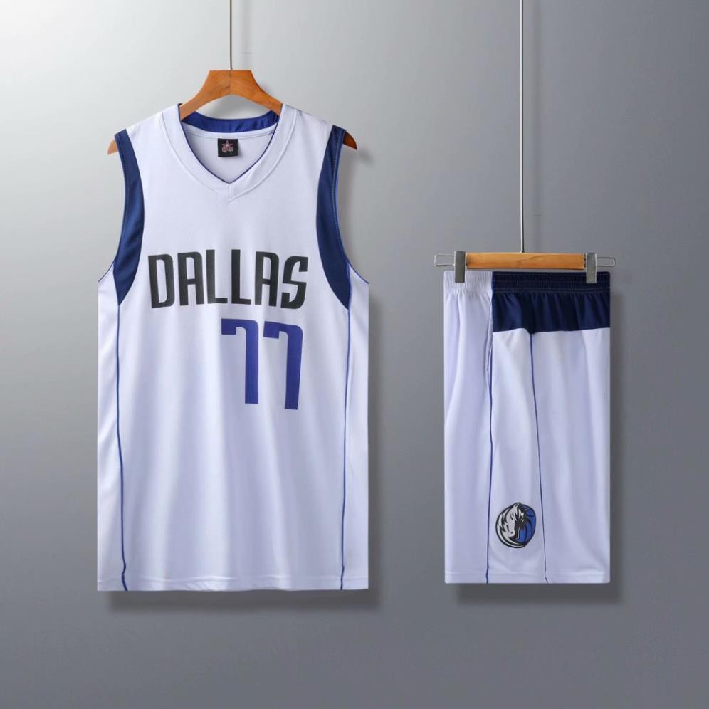 Bộ quần áo bóng rổ Dallas Mavericks - Bộ đồ bóng rổ NBA - Trang phục thi đấu bóng rổ - Bóng Rổ Chính Hãng  ྇