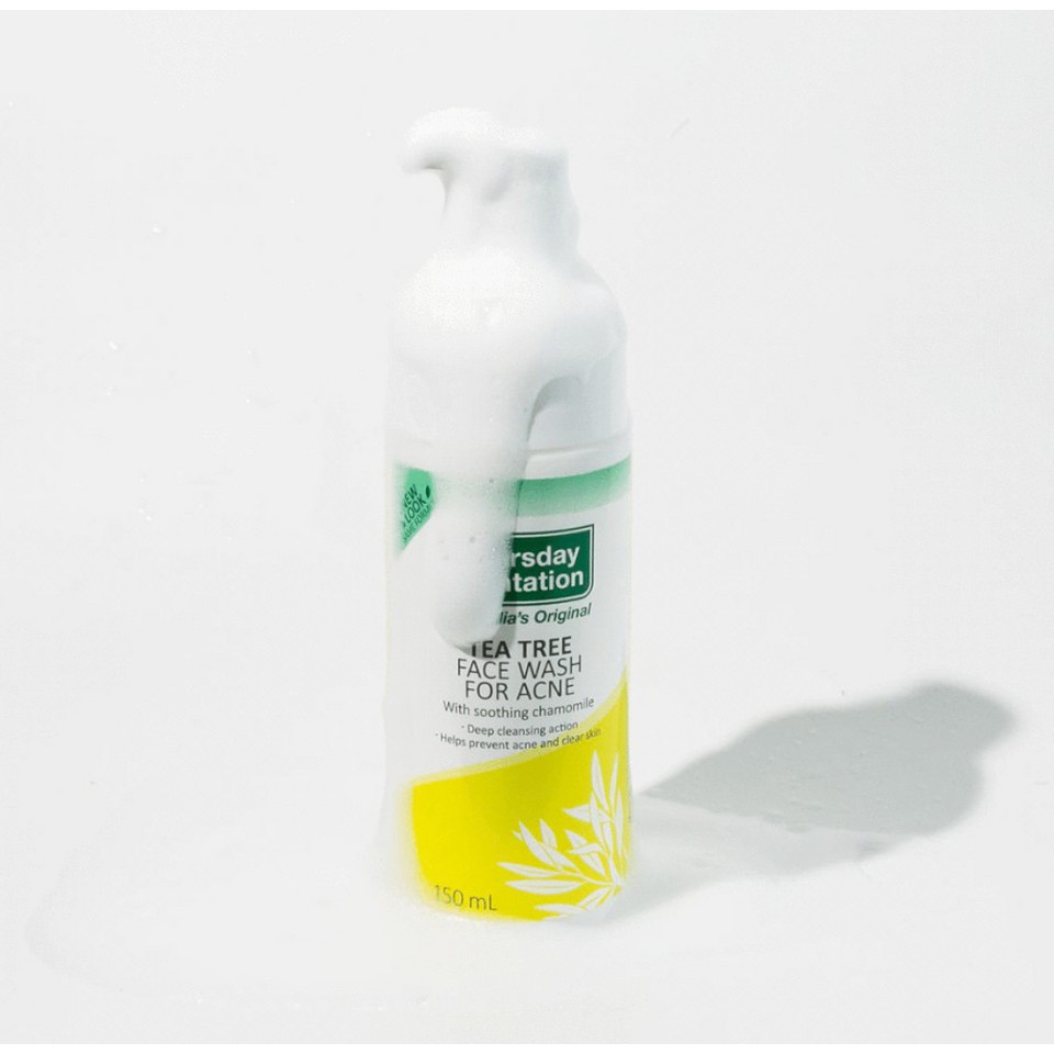 [MẪU MỚI] Sữa rửa mặt ngừa mụn Thursday Plantation Tea Tree Acne Face Wash 150ml