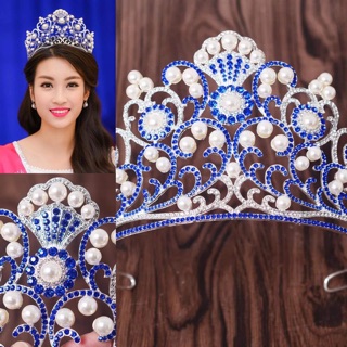 Vương miện cô dâu - vương miện hoa hậu đỗ mỹ linh - phụ kiện cưới Giang