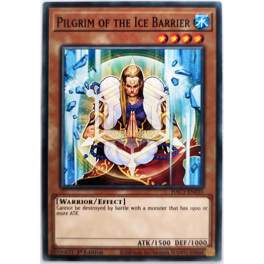 [Thẻ Yugioh] Pilgrim of the Ice Barrier |EN| Common