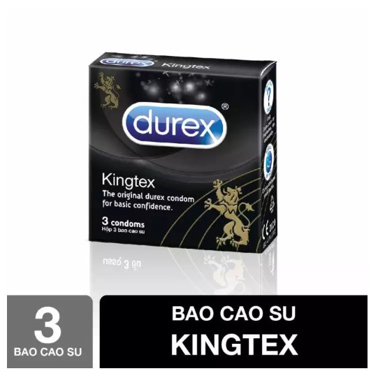 ✅[CHÍNH HÃNG]  Bcs ÔM SÁT Durex Kingtex