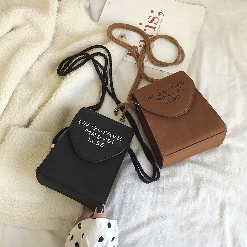 Túi đeo chéo vuông nhỏ phong cách retro thời trang dành cho nữ