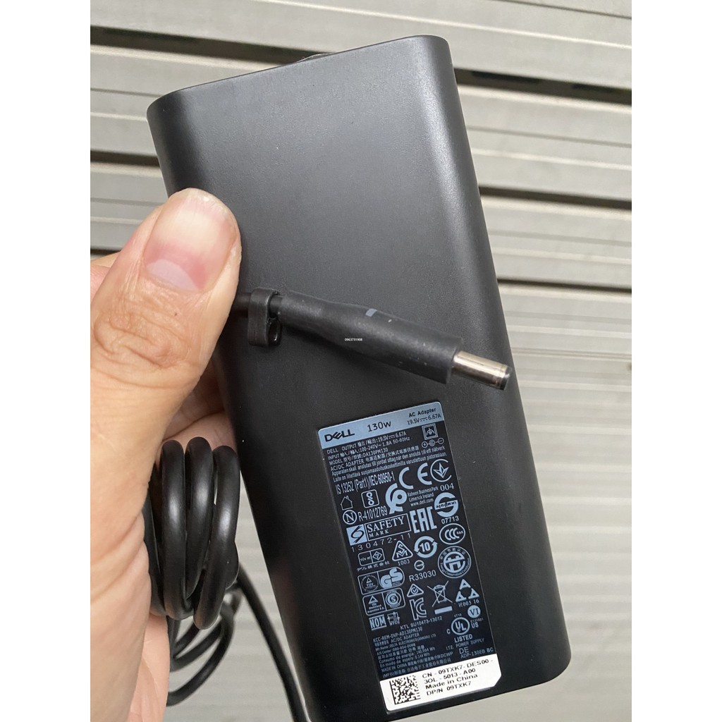 Sạc laptop dell 130w 19.5V-6.67A chân kim nhỏ chính hãng