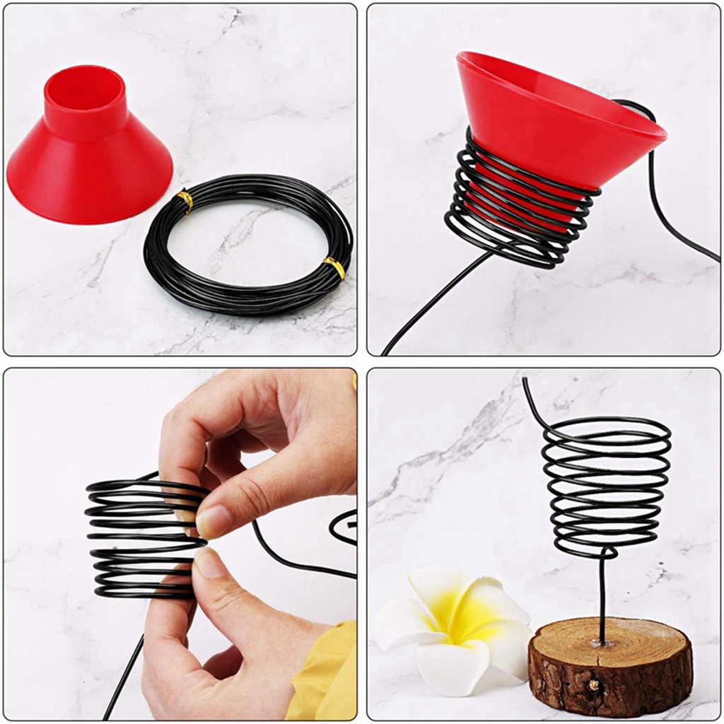 NICKOLAS 9 Cuộn Dây Cột Cây Cảnh 1mm 1.5mm 2mm