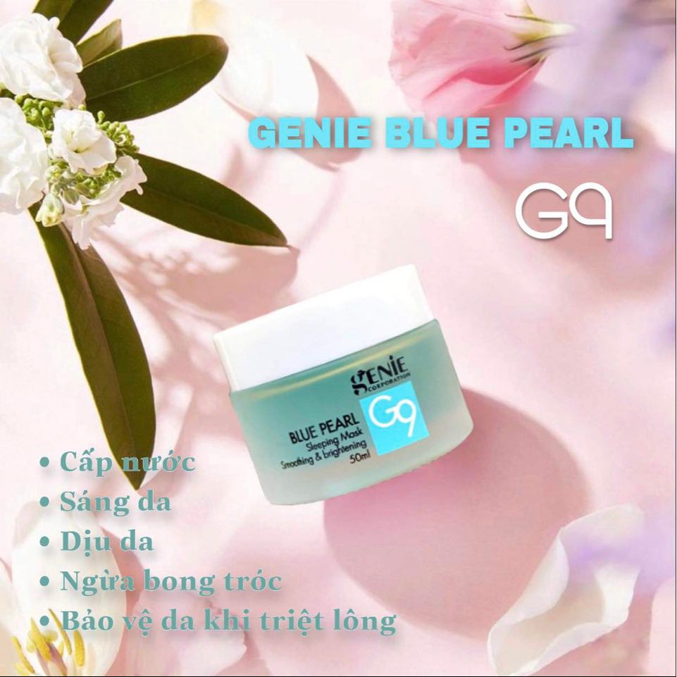 GEL TRIỆT LÔNG - CẤP ẨM BLUE PEARL GENIE 50ml