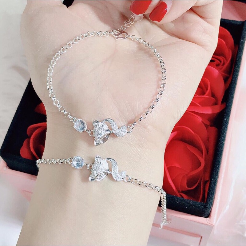 LẮC TAY HỒ LY CHO NỮ XINH XẮN - LẮC TAY NỮ BẠC TA