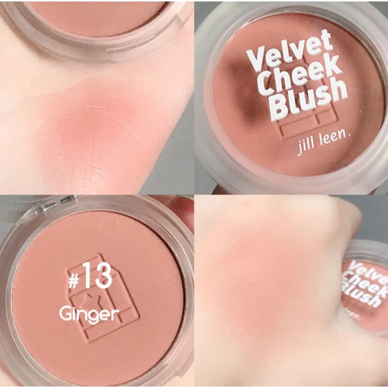 JILL LEEN - Phấn má hồng Jill Leen Velvet Cheek Blush