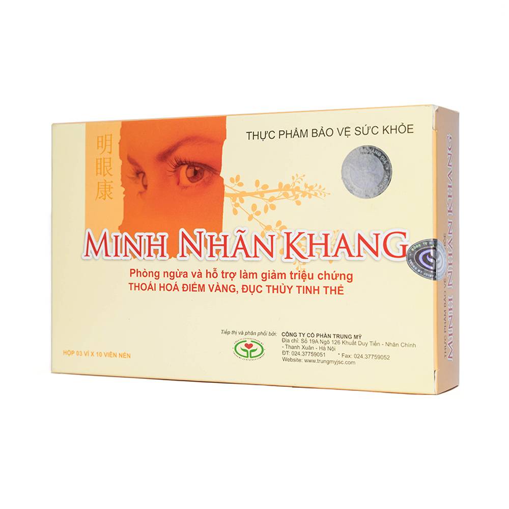 Minh Nhãn Khang (Hộp 30 viên)