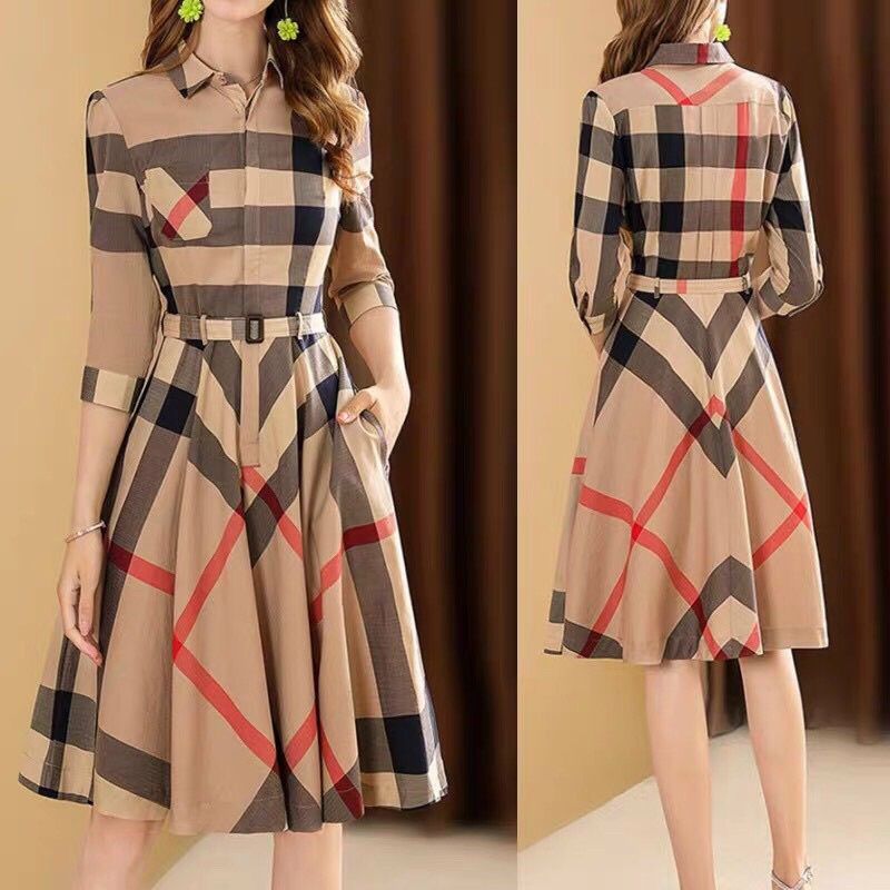 Đầm lụa BBR kèm nịt siêu đẹp