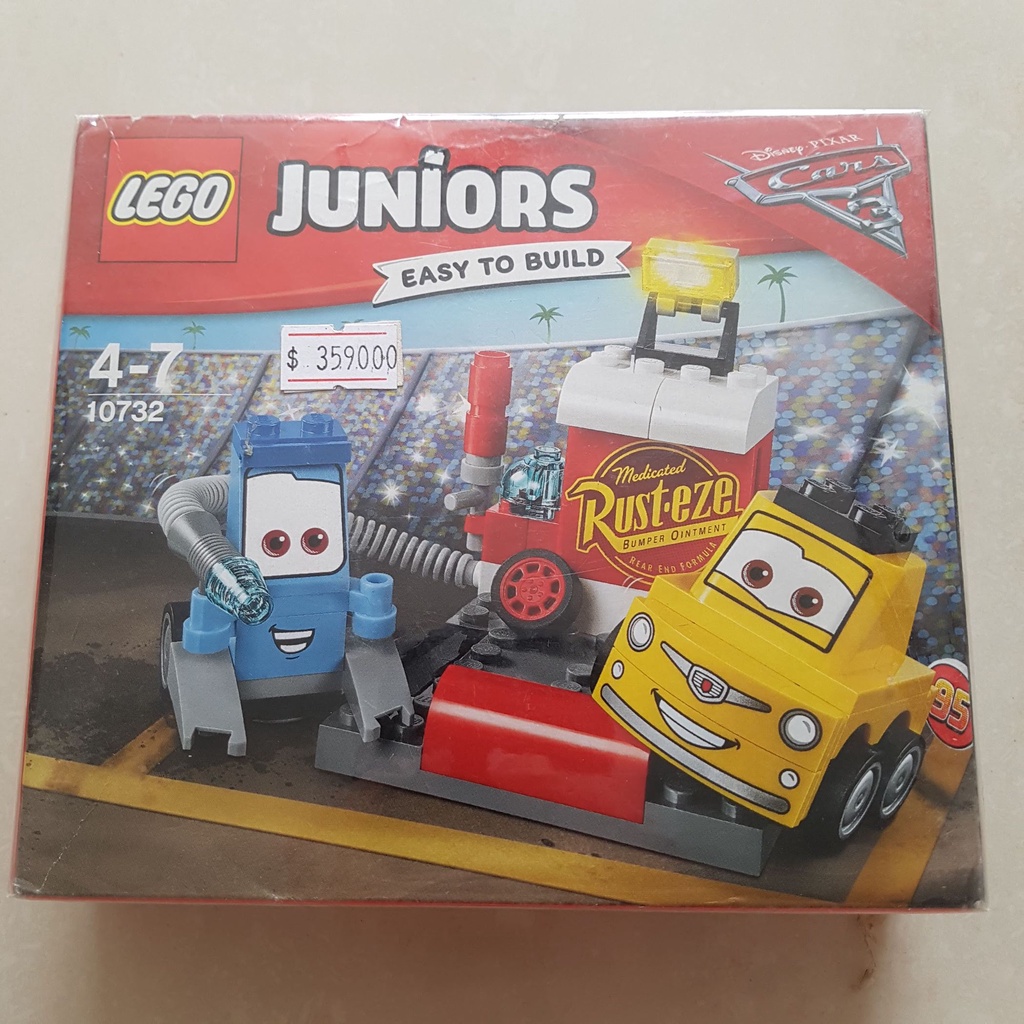 Đồ chơi lắp ráp Lego chính hãng - Trạm sửa chữa của Guido và Luigi - Junior 10732