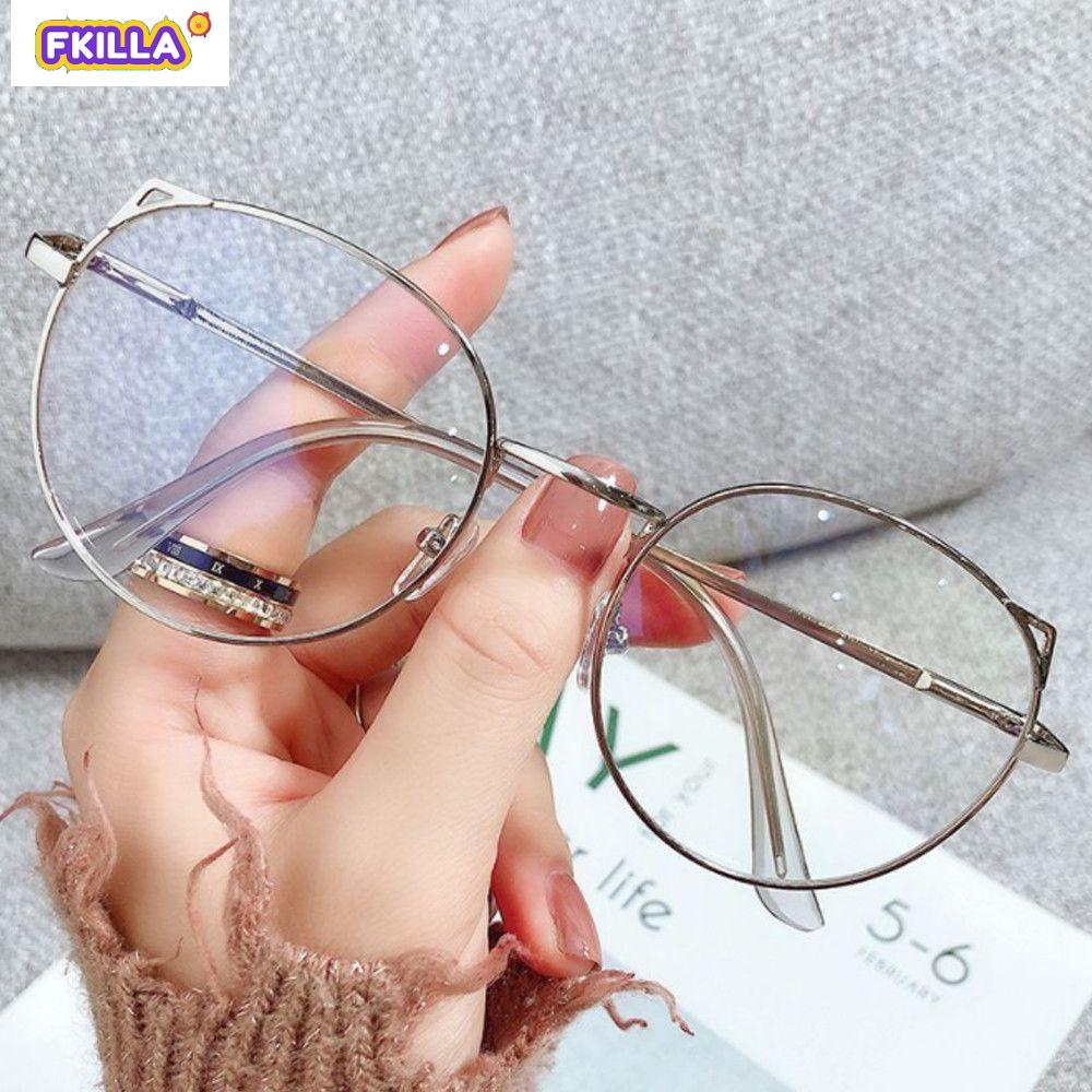Ánh sáng xanh chống ánh sáng xanh Khung hình tai mèo dễ thương Thời trang cho nam và nữ