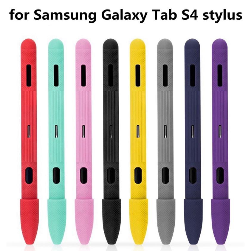 Vỏ bảo vệ bút cảm ứng bằng silicon mềm cho Samsung Galaxy Tab S4