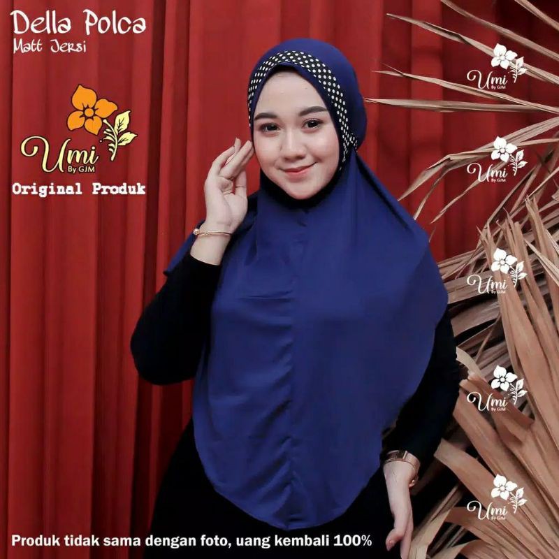 Khăn Hijab Dela Polca Mat Jersey