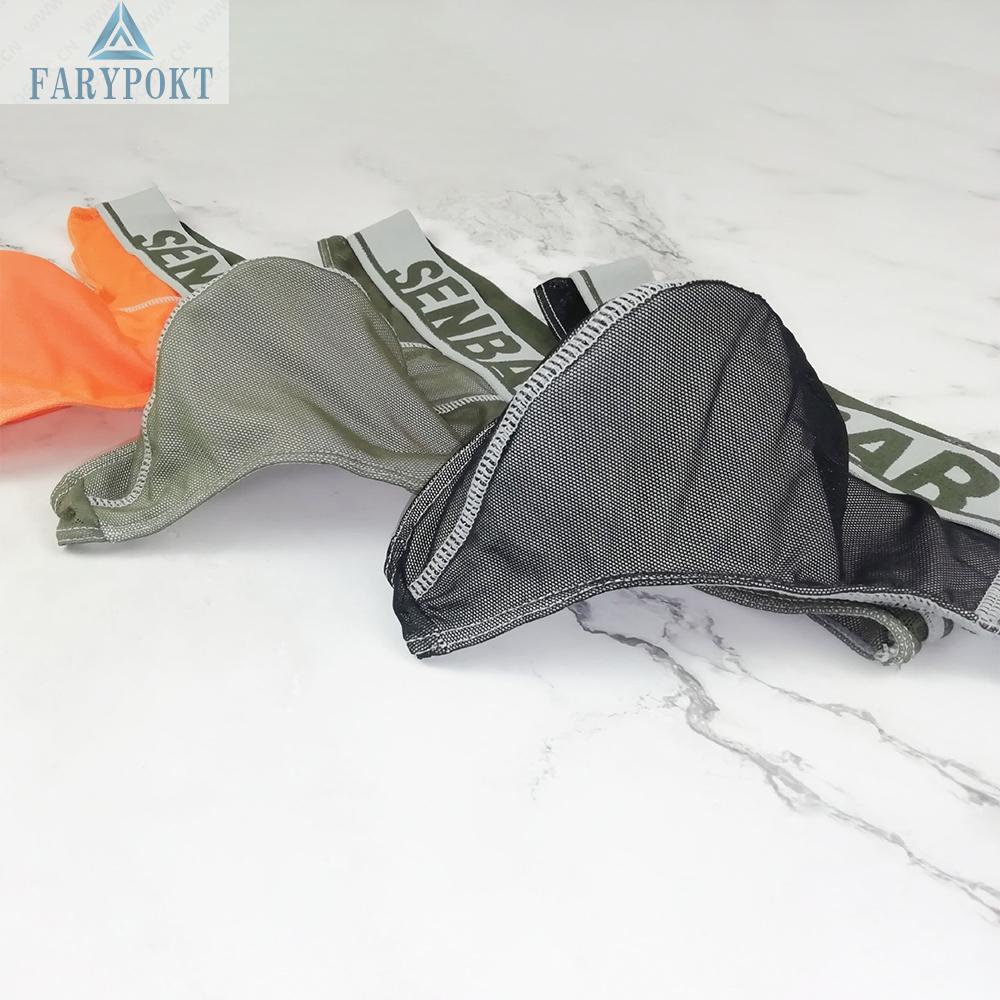 FATY~See Through T-back Thongs Transparent Underpant Underwear Briefs Comfortable